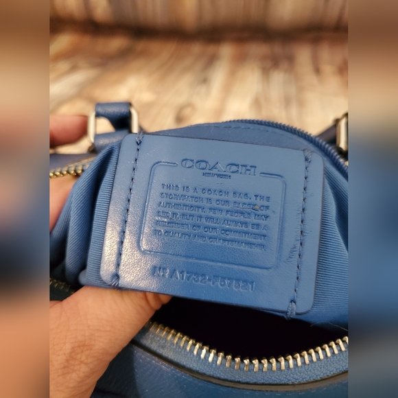 COACH MINI BENNETT SATCHEL IN CROSSGRAIN LEATHER - Picture 10 of 12